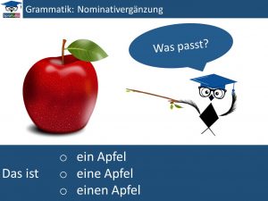 c3bcbung nominativergc3a4nzung1