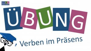 Titelbild Übung Verben im Präsens