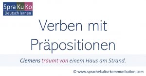 Verben mit Präpositionen header