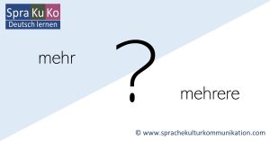 HEADER mehr versus mehrere