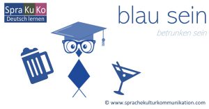 Redewendung blau sein