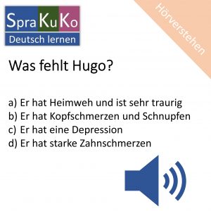 Kopfschmerzen und Schnupfen