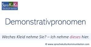Demonstrativpronomen