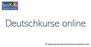 Deutschkurse online