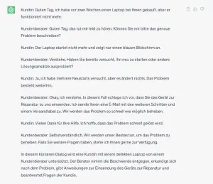 Dialoge für Rollenspiele erstellen