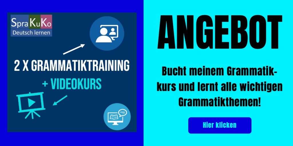 Grammatikkurs Deutsch lernen