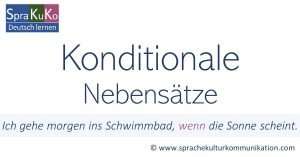 Konditionale Nebensätze