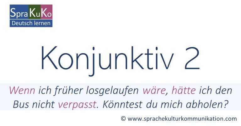 übungen Zum Konjunktiv 2 Mit Lösungen sprachekulturkommunikation.com