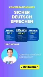Konversationskurs Deutsch