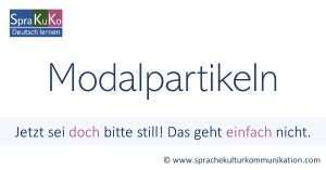 Modalpartikeln im Deutschen