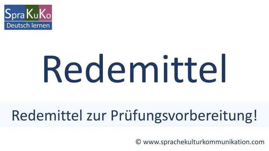 Redemittel