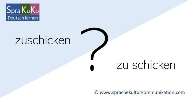 Zu Senden Zusammen Oder Getrennt